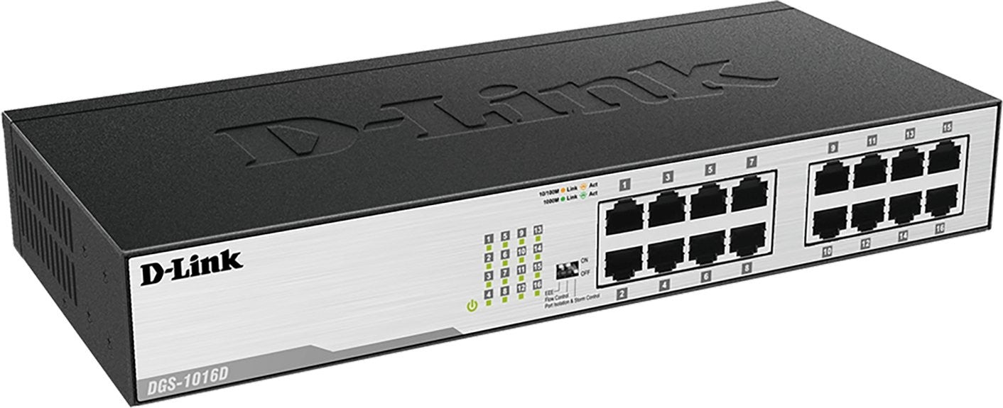 DGS-1016D 16-Port Copper Gigabit Switch