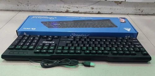 PRODOT Choice KB207s Wired USB Multi-device Keyboard  (Black)