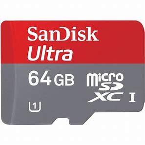 Sandisk Ultra 64GB Microsdxc UHS-I, 140MB/S R, Memory Card